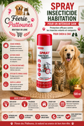 🛡️🏠 Spray Insecticide Habitation – Beaphar (500 ml)
