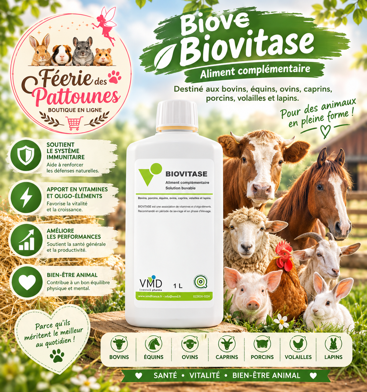 🌾💧 Biové – Biovitase – 1 L