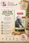 🌿 Friandises Beaphar Bien‑Être Catnip – Fourrées à l’Herbe à Chat (35 g)