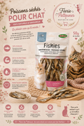 🐟 Poissons Séchés Fishies  (50 g)