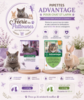 🛡️🐱 Pipettes Advantage – Chat & Lapin (4 pipettes)