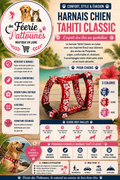 🌺🐶 Harnais Tahiti Classic – Pour Chien (Forme Classique)