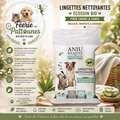 🌿🧼🐶 Lingettes Nettoyantes Ecosoin Bio – Anju Beauté (25 lingettes)