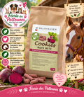 ❤️🥕🐴 Waldhausen – Cookies Betterave Rouge Sans Céréales (1 kg)