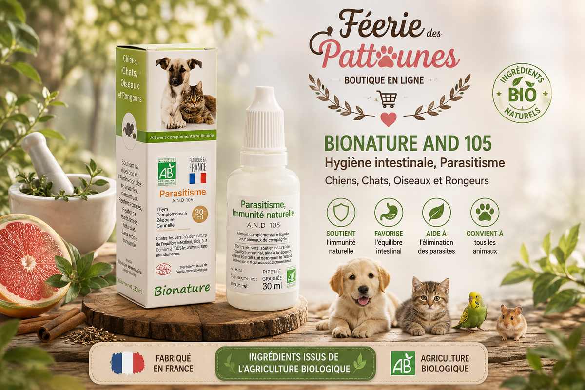 🌿💧 Bionature AND 105 – Hygiène Intestinale – 30 ml
