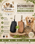 👜 Distributeur de Sachets Hygiéniques – Rigide & Compact (8 × 4 cm)