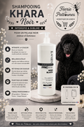 🖤✨ Shampooing Pelage Noir – Khara ( 1 L • 5 L)