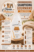 🍯✨ Shampooing Gourmand Pain d’Épices – Dog Génération (250 ml • 1 L • 5 L)