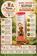 🐾💛 Baume Coussinets – Beaphar (40 ml)