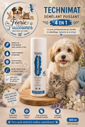 🧴 Technimat 4‑en‑1 – Démêlant Puissant Sans Huile (400 ml)