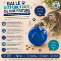 🍽️ Balle Distributrice de Nourriture – Jeu & Gestion de Ration (7,5 cm)
