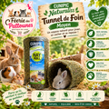 🌾🐹 Cunipic Naturaliss – Tunnel de Foin Moyen – Rongeurs
