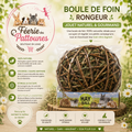 🌾🐹 Cunipic – Boule de Foin en Saule Naturel – Rongeurs & Lagomorphes