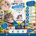 🐱🌿 Opti Life – Chat Senior – Poulet – 2.5 kg