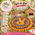 🧡🐹 Kerbl – Tapis de Flair pour Rongeurs (Ø 25 cm)