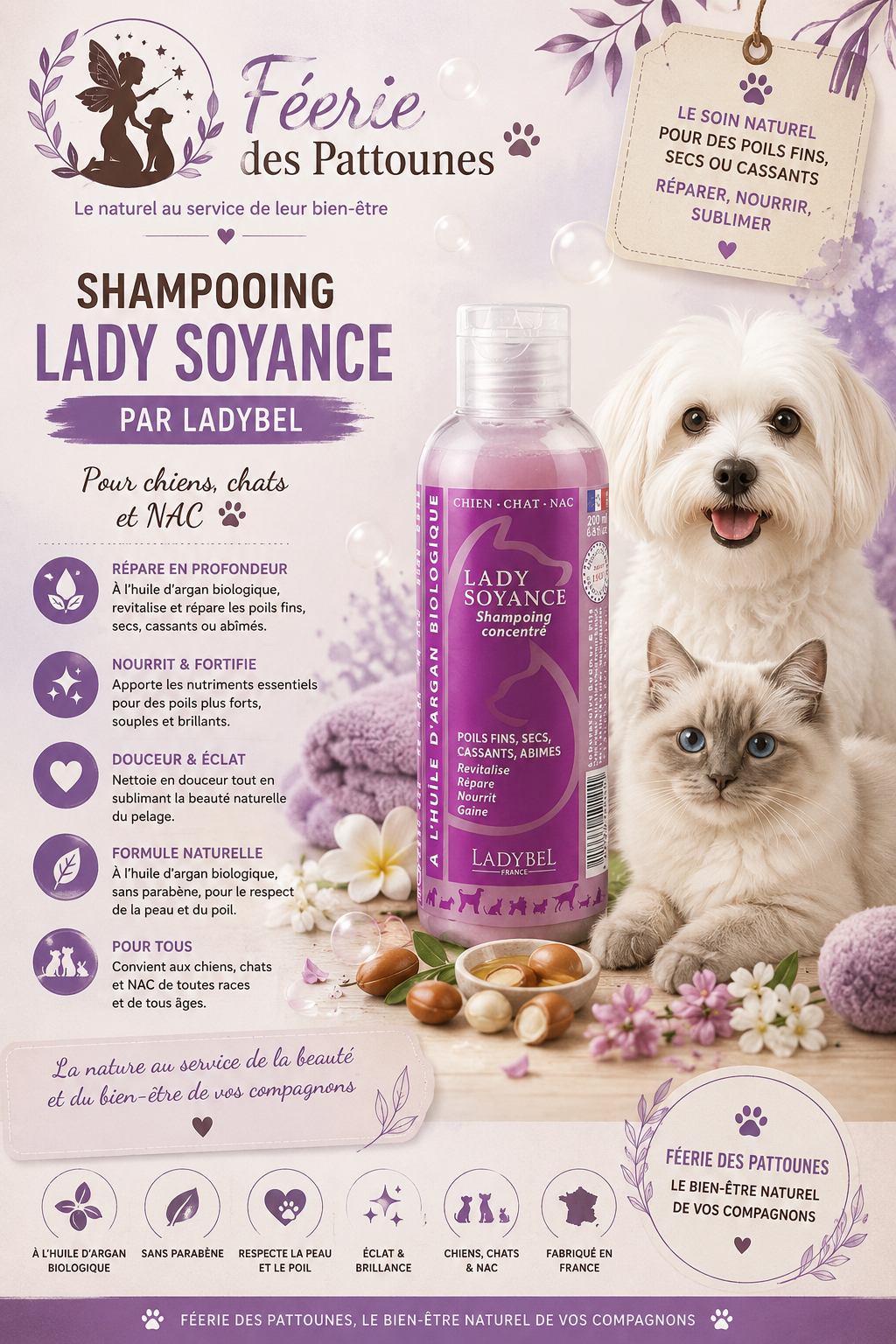 ✨ LadyBel – Shampooing Lady Soyance (200 ml)