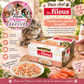 🐱🍗🐟 Poulet & Saumon en Gelée – 85 g (x12)