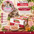 🐱🍗🦆 Poulet & Canard en Gelée – 85 g (x12)