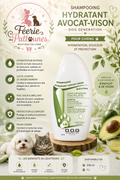🥑✨ Shampooing Hydratant Avocat‑Vison – Dog Génération (250 ml • 1 L)