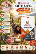 🐶🌿 Opti Life – Chien Mini Digestion – Agneau & Riz – 2.5 kg / 7.5 kg