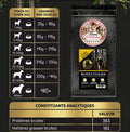 🐺 Croquettes Superfood 65 – Buffle Italien, Légumes & Fruits – Chien Adulte (12 kg)
