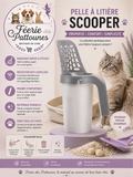 🧼 Pelle à Litière Scooper – Hygiénique & Anti‑Odeurs (avec 15 sacs inclus)