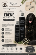 🌑 Anju Beauté – Shampooing Ebène (250 ml • 1 L)