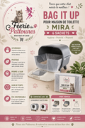 🛍️ Bag It Up – Lot de 6 Sacs Jetables pour Maison de Toilette Mira (Savic)