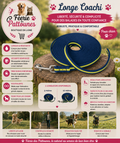 🔵🐾 Longe Coachi – 5 m ou 10 m (Chiot & Chien)