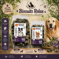 🌿 Biscuits Relax Biofood – Friandises Apaisantes Naturelles (200 g • 500 g)