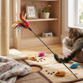 🪶 Plumeau Souple pour Chat – Idealdog – 48 cm