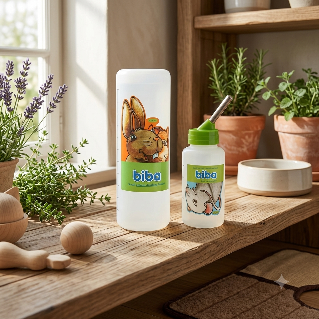 🐇 Biberon pour Lapin – 1 L ou 500 ml