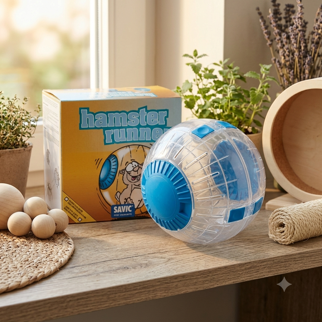 🐹 Hamster Runner Savic – Boule d’Exercice – Ø 18 cm