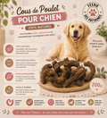 🍗 Cous de Poulet Séchés – Friandise Naturelle (200 g)