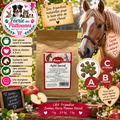 🍏❤️🐴 Emmas Horse – Friandises Pomme Herzal (1 kg • 2,5 kg • 7 kg)