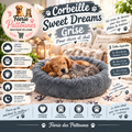 🐾 Corbeille Sweet Dreams – Grise (3 tailles)
