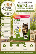 🛡️🐱 Collier Insectifuge VETOpure – Beaphar Chat & Chaton (35 cm)