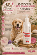 🧴 Khara Pro Series – Shampooing Anti‑Démangeaisons & Antipelliculaire (250 ml • 1 L)