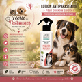 🌿🛡️🐶 Lotion Antiparasitaire Bio Répulsive – Anju Beauté (250 ml)