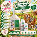 🌿🛡️ Terre de Diatomée Dogteur – 100 g, 1 kg et 5 kg