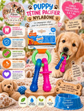 🍼 Nylabone Puppy Tétine Pacifier – Mastication & Apaisement (14 cm)