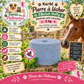 🧂🪰🐴 Kerbl – Pierre à Lécher Minérale Anti‑Mouches Equisal NoFly (3 kg)