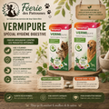 🐾 Vermipure – Comprimés Naturels pour Chien (50 comprimés)