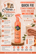 🍑 Quick Fix – Conditionneur Sans Rinçage Pet Head (300 ml)
