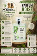 🌲 Parfum Boisé – Dog Génération (100 ml • 300 ml)
