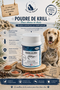 🦐 Poudre de Krill – Complément Naturel Premium (60 g)