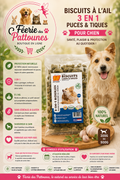 🧄🐶 Biscuits à l’Ail 3‑en‑1 – Biofood (200 g • 500 g)