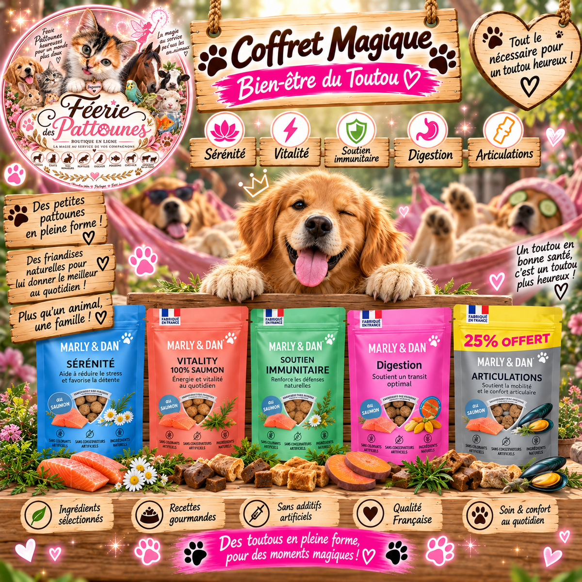 ✨🎁 Coffret Magique – Bien‑Être du Toutou