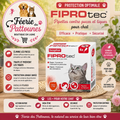 🛡️🐱 Pipettes FIPROtec – Beaphar Chat (4 ou 6 pipettes)