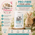 🌿🐇 Pro‑Fibre – Complément Digestif au Pissenlit – Lapin – 800 g